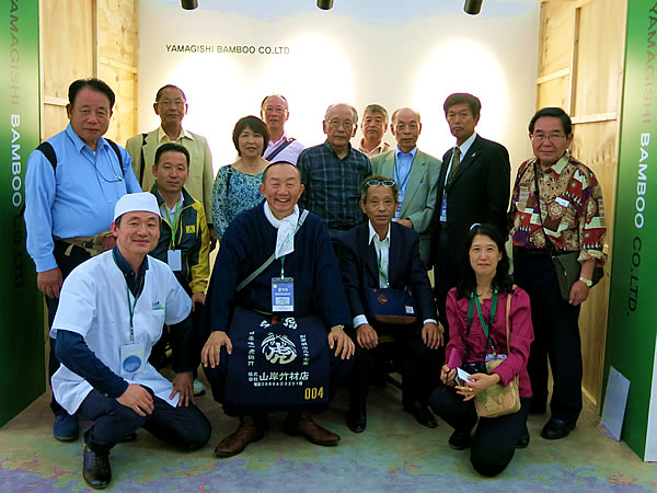 全日本竹産業連合会、竹文化振興協会から参加者