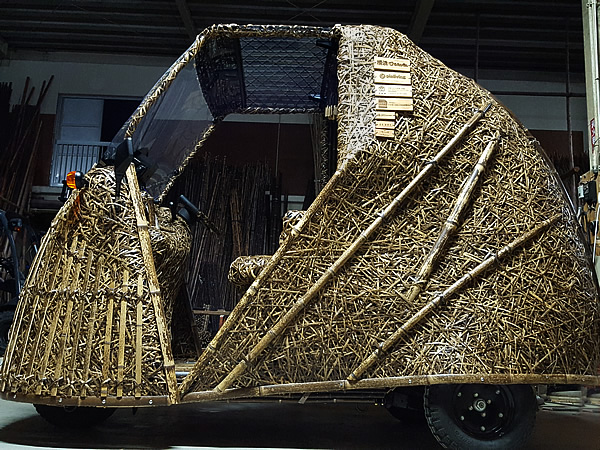 竹トラッカー（Tiger Bamboo car）