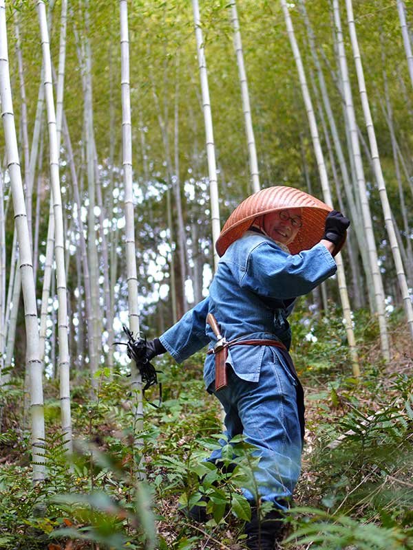 托鉢笠、竹虎四代目（山岸義浩）