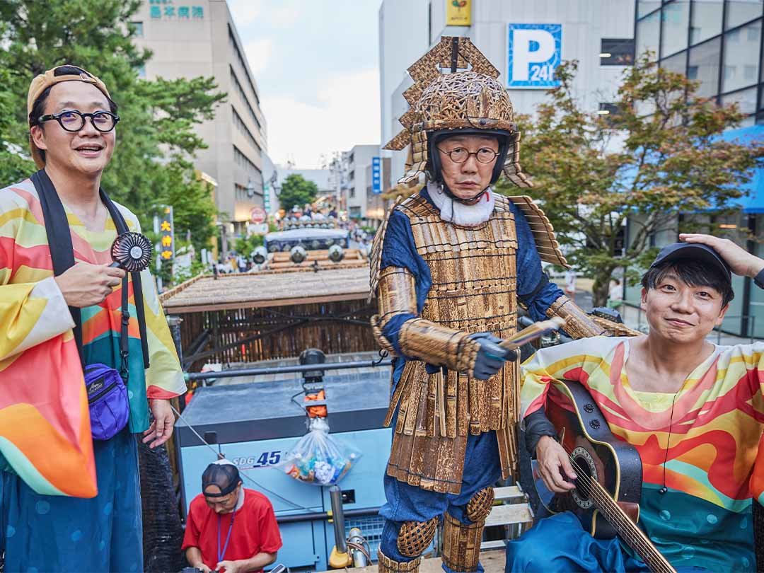 すさき真実、2024よさこい祭り、竹虎四代目（山岸義浩）