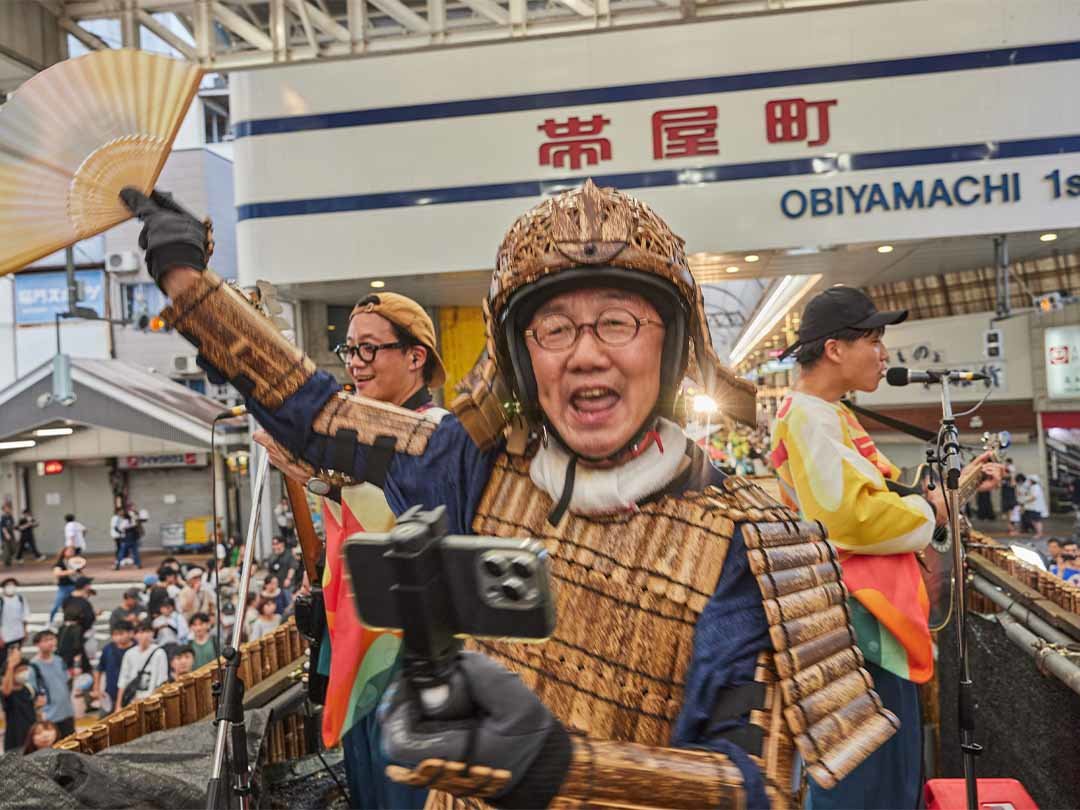 すさき真実、2024よさこい祭り、竹虎四代目（山岸義浩）