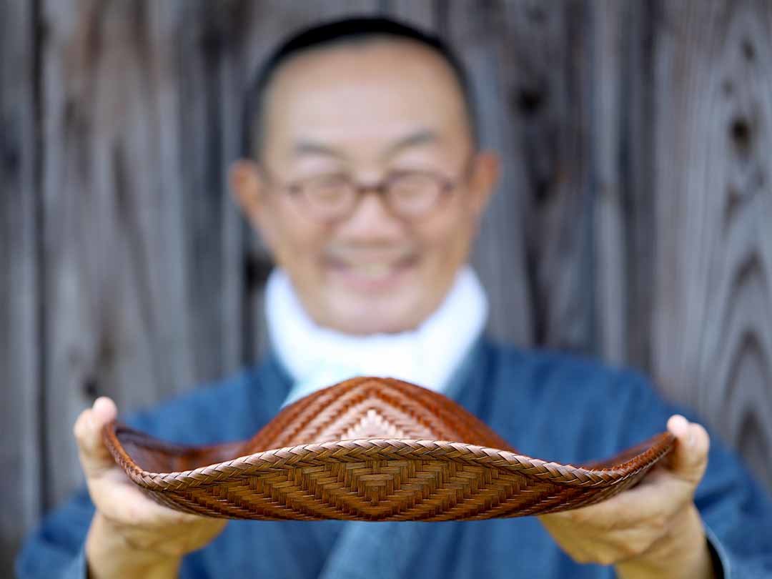 流鏑馬笠、竹虎四代目（山岸義浩）