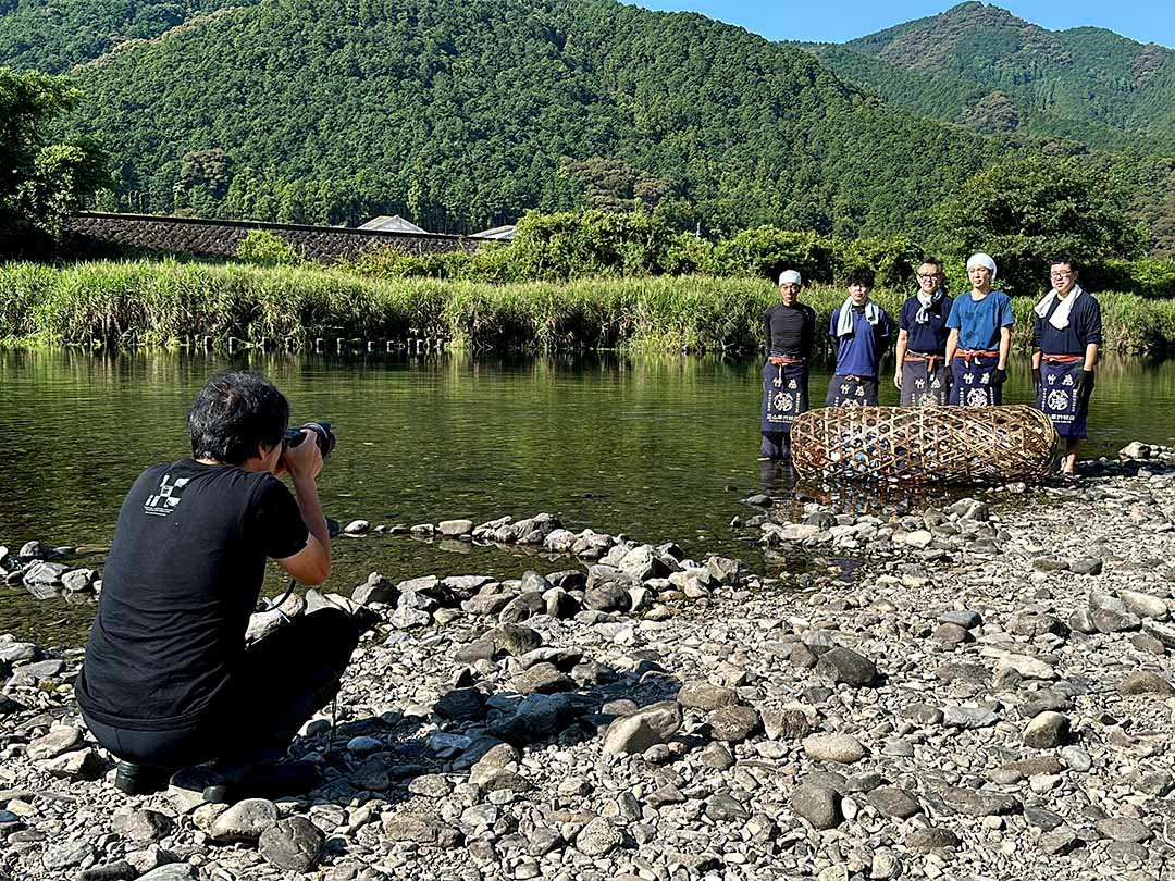 虎竹蛇籠撮影、ミナモトタダユキ