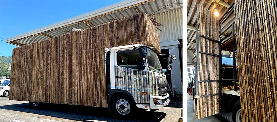 虎竹よさこい地方車の製作