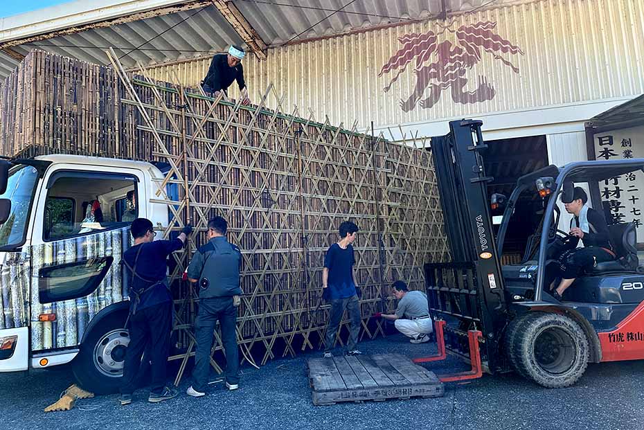 虎竹よさこい地方車の製作